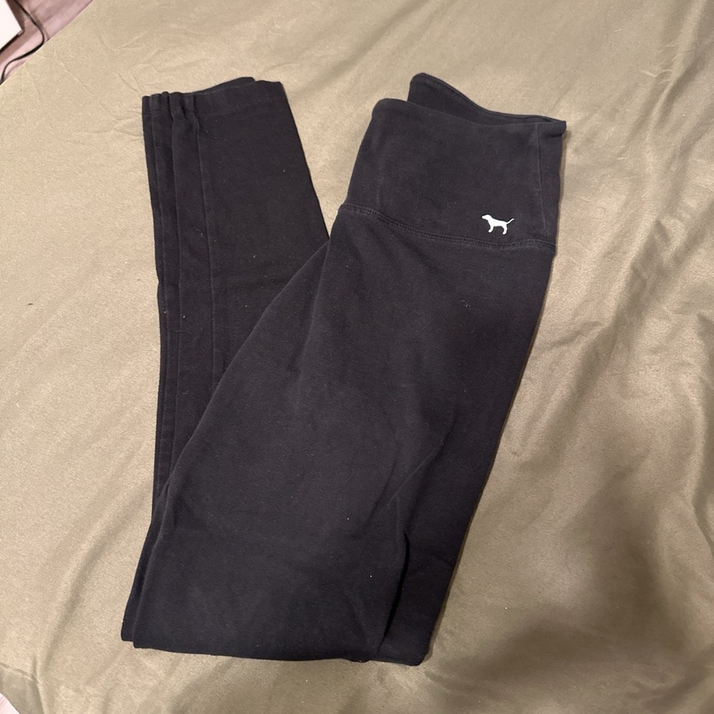 Victoria secret pink leggings black